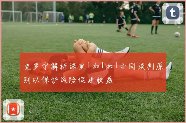 克罗宁解析诺里1加1加1合同谈判原则以保护风险促进收益