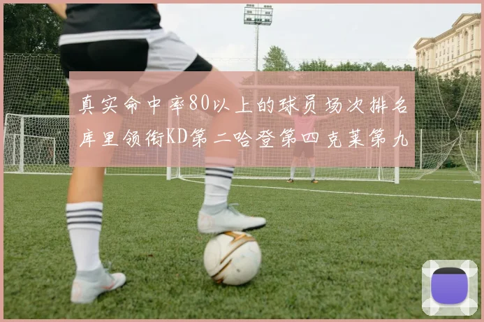 真实命中率80以上的球员场次排名库里领衔KD第二哈登第四克莱第九